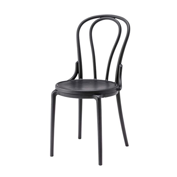 チェア/椅子 ブラック 約W43.5xD53xH87xSH45cm 組立品