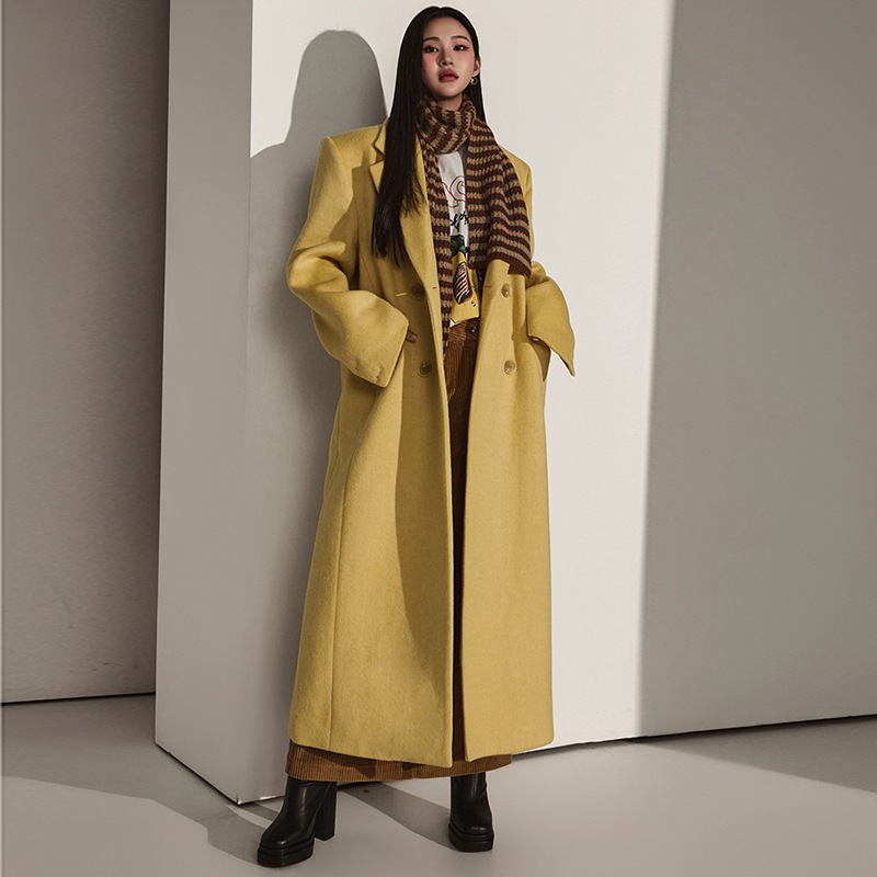 J2123 ウール ダブル コート