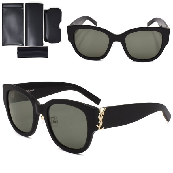 サングラス SL M95/K-001 サングラス アジアンフィット メンズ レディース ユニセックス SLM95K-001 ブラック グレー