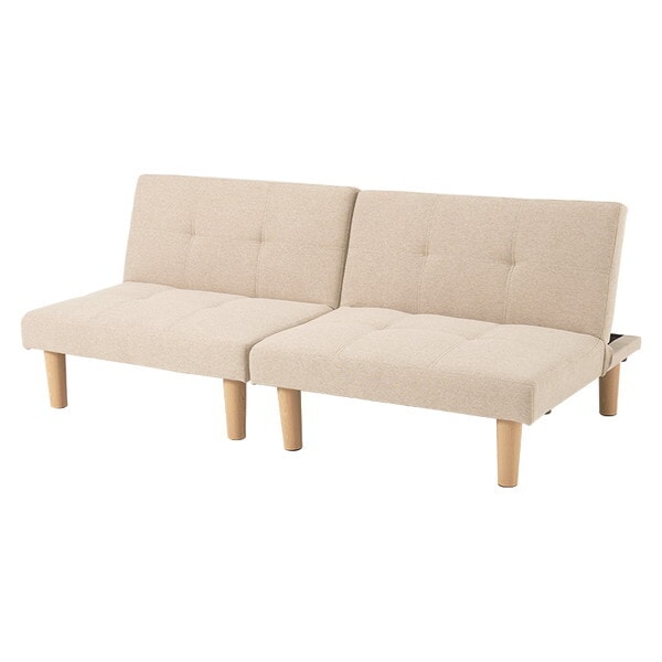 LSF-4440BE-2S ソファベッド ベージュ メーカー直送