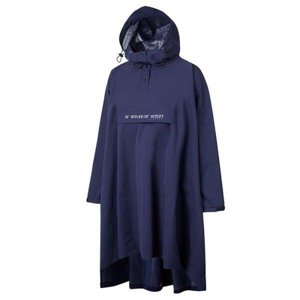 (ネイビー/共用)ファースト雨具 レインコート ポンチョ アノラックレインコート 共用レインコート_KG