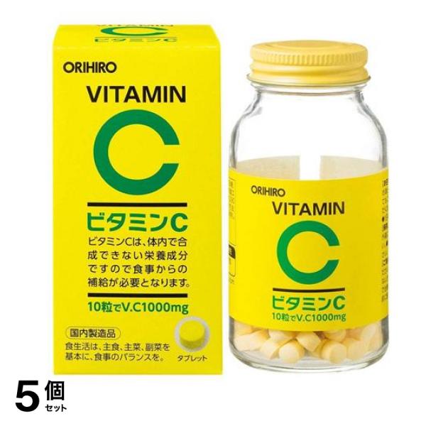 オリヒロ(ORIHIRO) ビタミンC粒 300粒 5個セット