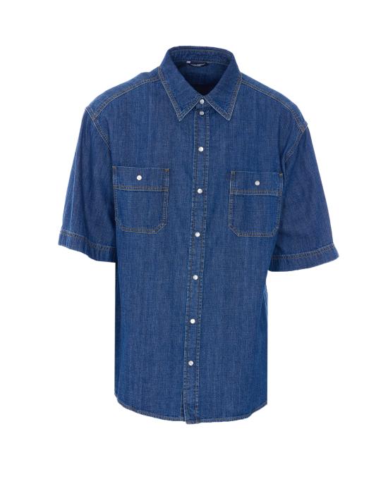 DOLCE & GABBANA Men Shirts G5OD3D G8OM1S9001 Blue