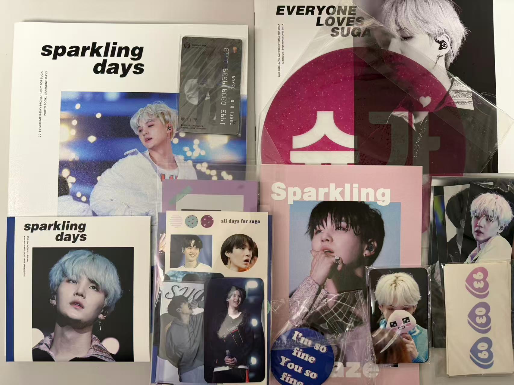 ユンギ マスタニム 展示会 写真集セット フォトブック SUGA レア