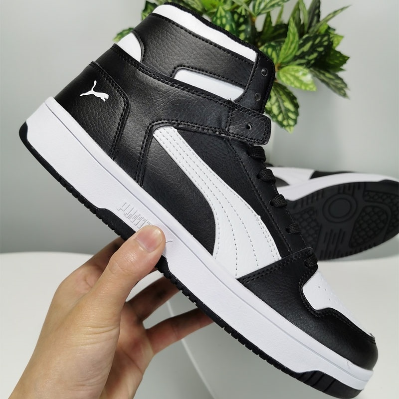 プーマPUMA REBOUND LAYUP MID SDレトロミッドトップクラシックカジュアルボードシューズメンズシューズレディースシューズ370539