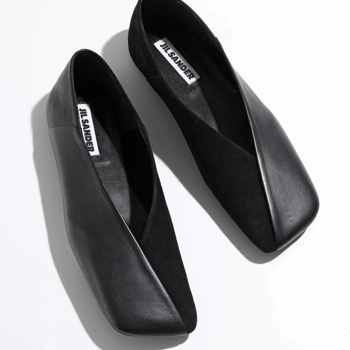JIL SANDER ジルサンダー バレエシューズ BALLET SHOE J57WZ0001 P6442 レディース フラットシューズ スクエアトゥ レザー