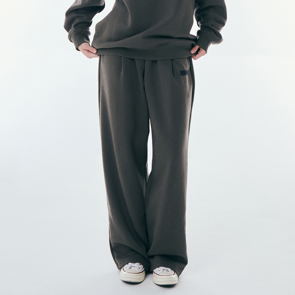 Daily standard wide pants (Khaki)