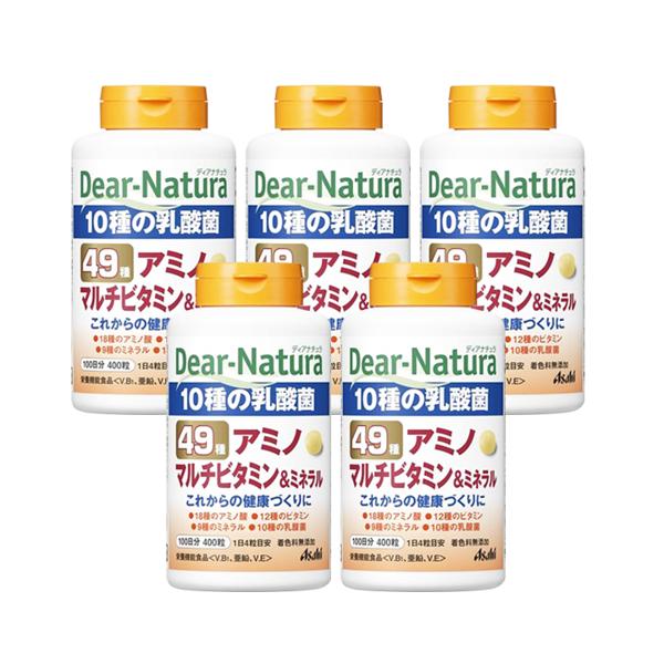 5個セット アサヒ ディアナチュラ 49アミノ マルチビタミン＆ミネラル