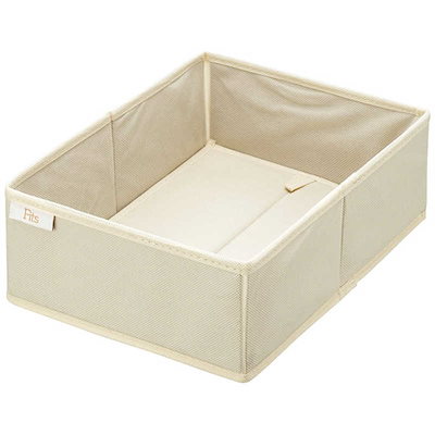 他サイト： 天馬 セイトンボックスL せいとんボックス　L(仕切りなし）/アイボリー 811000962の商品画像