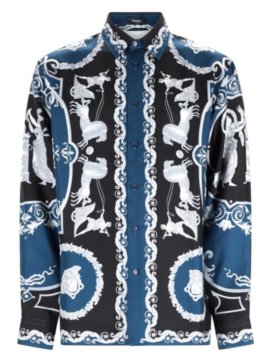 VERSACE Men Shirts 1019438 1A160965BE50 Black