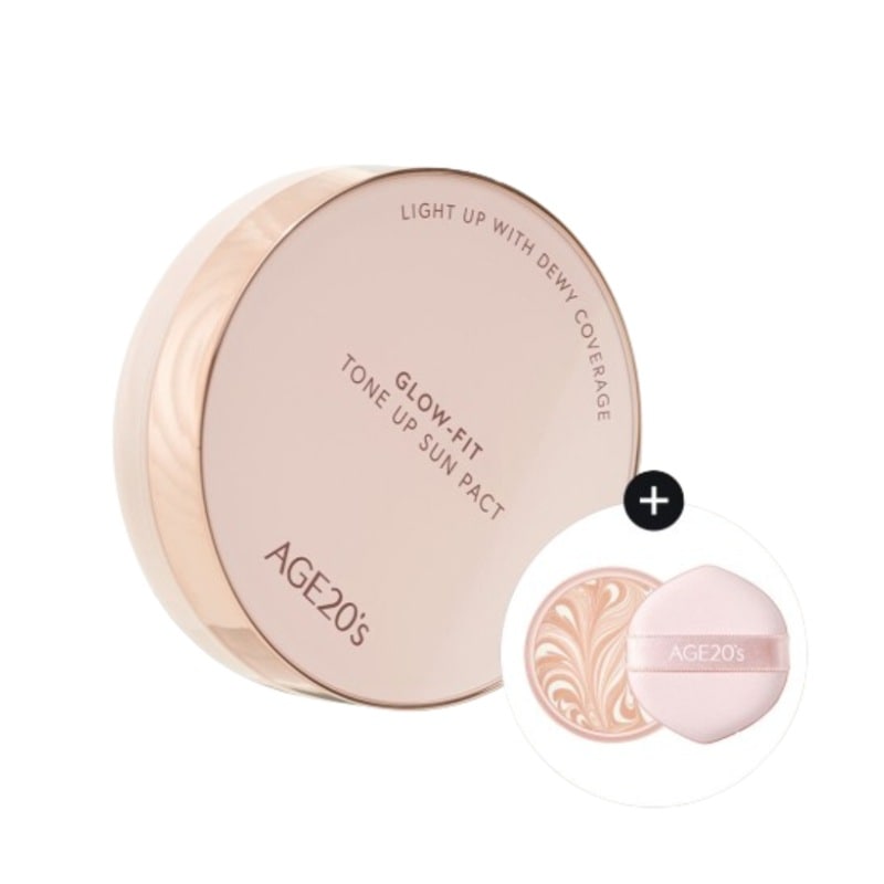 グローフィット トーンアップ サンパクト SPF50 PA ++++ 12.5g (本品+レフィル)