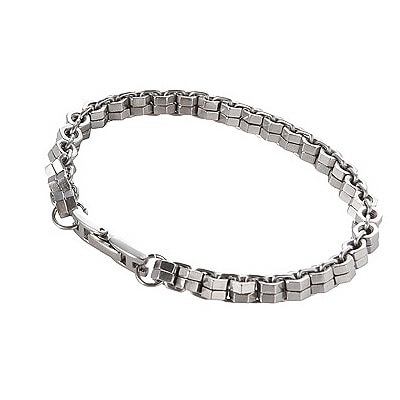 グレースブレスレット 男性　22cm　ウェルネス　ニュージー　νGナット　ヘキサゴン