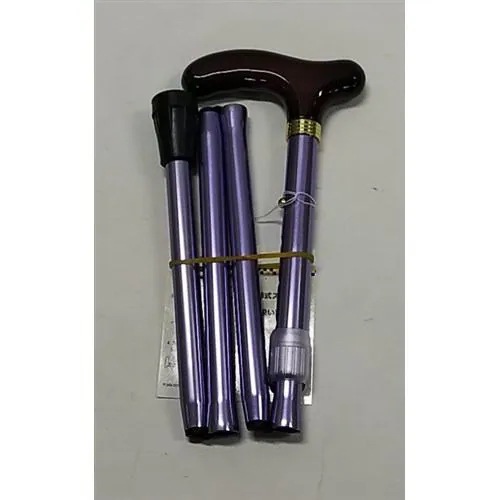 アスティ STA41 ４段無地ステッキ パープル 4,904円