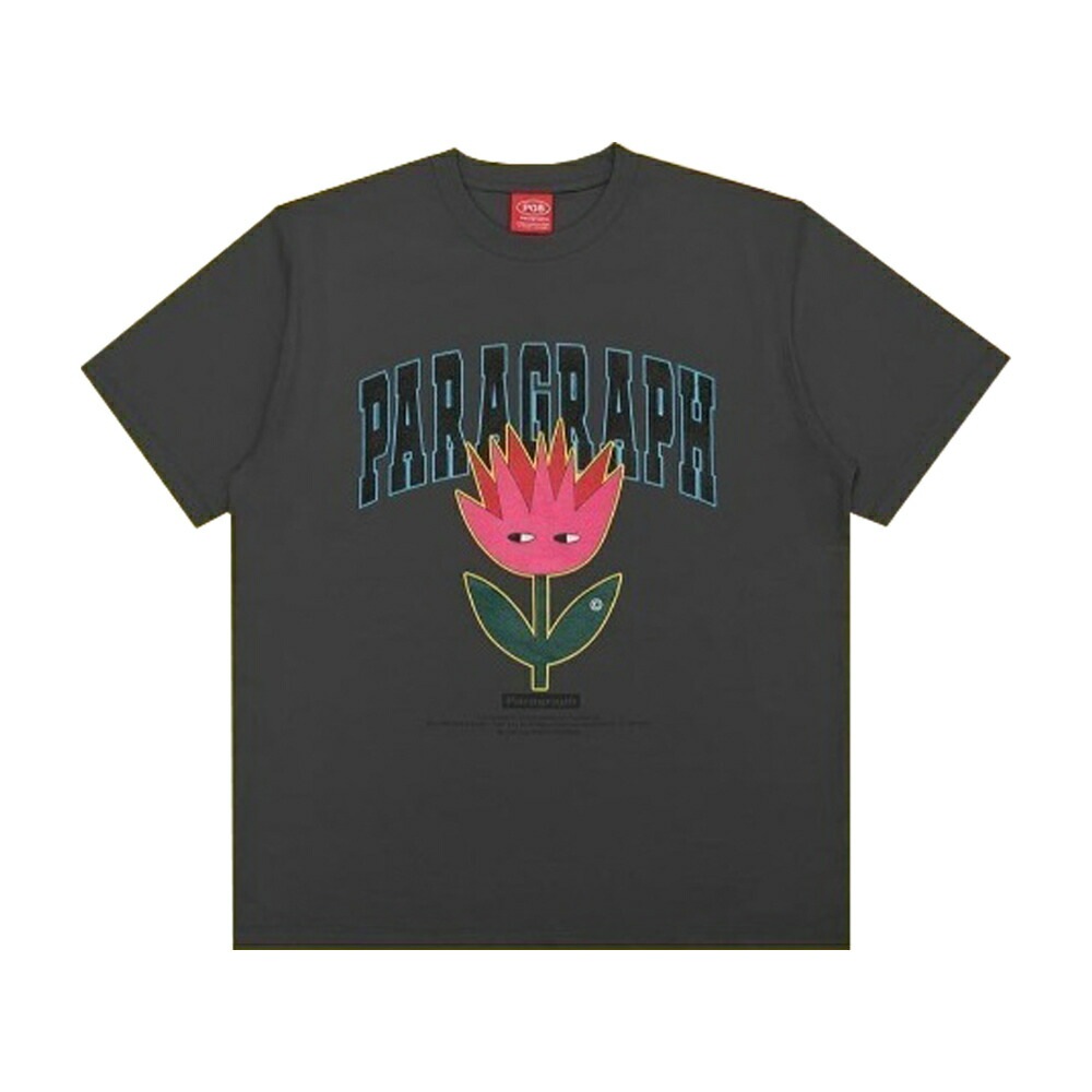 ARCH FLOWER T-SHIRT CHACORL