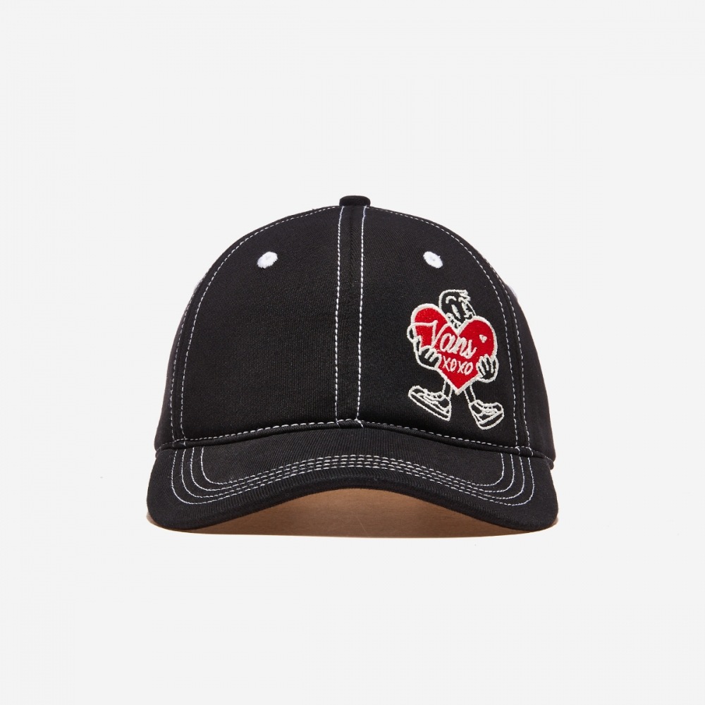 バンズ XOXO グラフィックキャップ VN000NH2BLK-ブラック