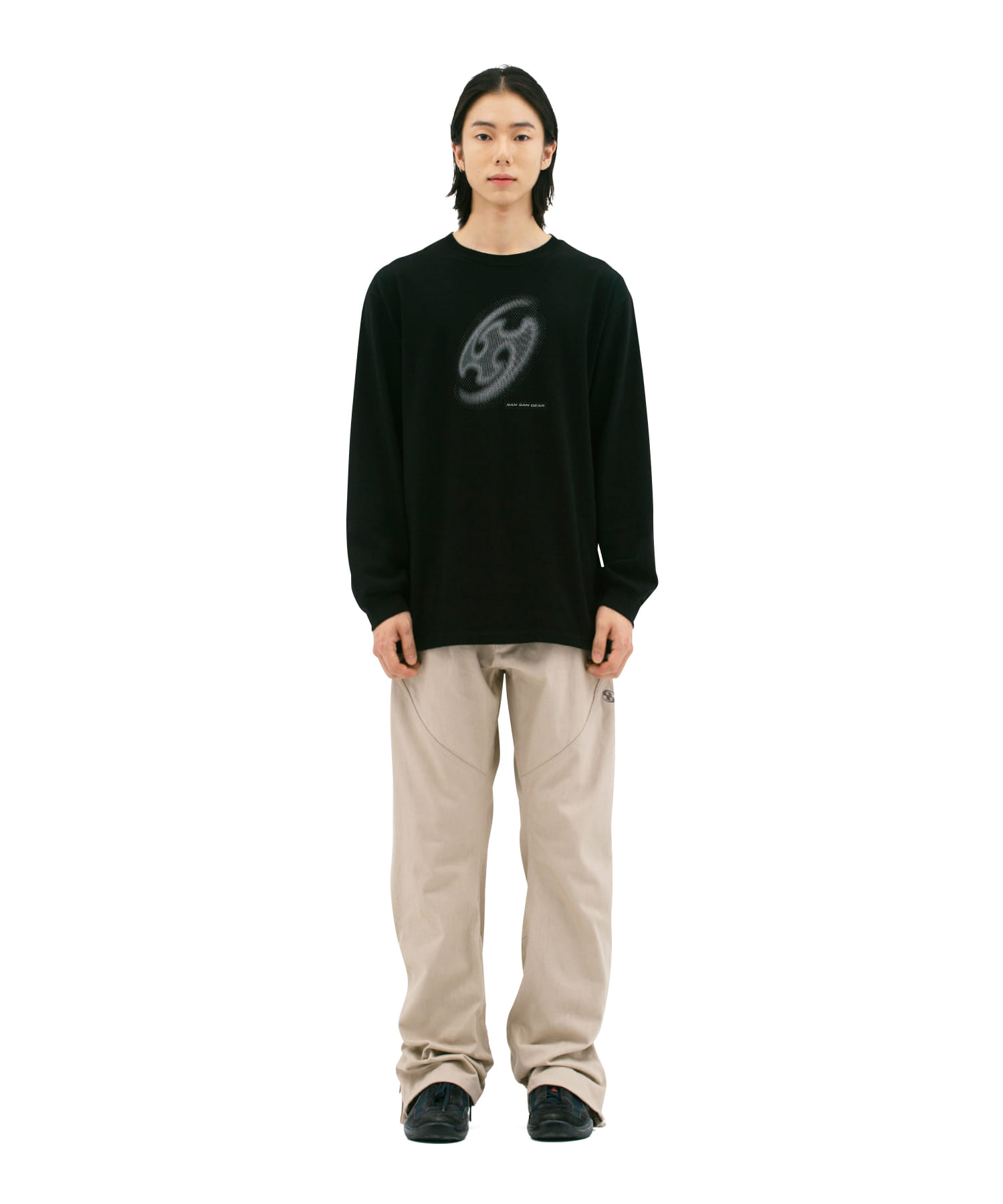 【SANSANGEAR】 22FW TWISTED PANTS : IVORY