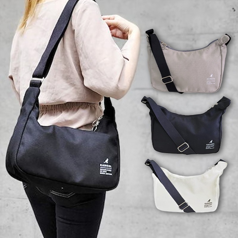 レディース ショルダーバッグ 肩掛け 斜めがけ モノトーン 扇形 ショルダー 黒 白 ブラック ホワイト ベージュ シンプル 4,528円