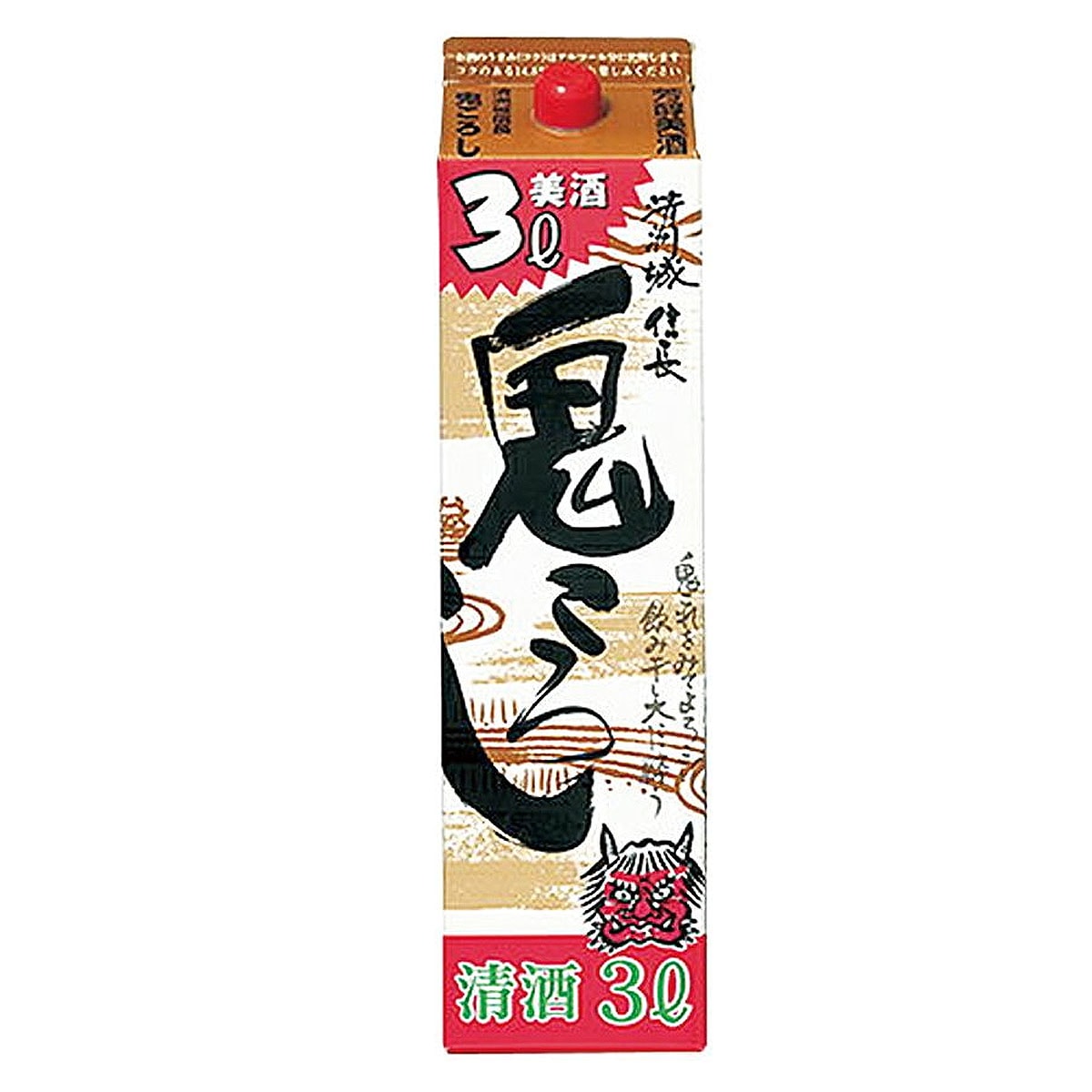 清州城 信長 鬼ころし 3L (3000ml) パック 6本入 1ケース(6本)