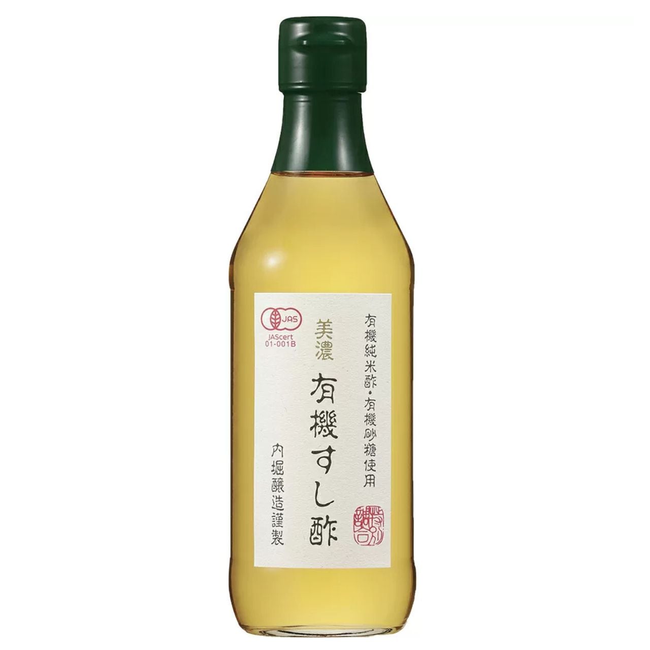 内堀醸造 美濃有機すし酢 360ml 24個 寿司酢 すし酢 オーガニック 酢 す 米酢 酢飯 うちぼり 内堀 有機純米酢 有機砂糖