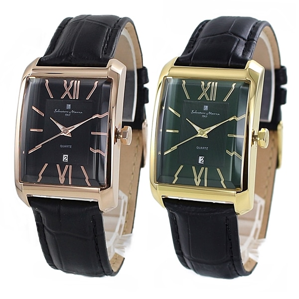 ペアウォッチ 国内正規品 サルバトーレマーラ 腕時計 手表 おしゃれ お揃い シンプル レトロ メンズ レディース 革ベルト レザーウォッチ クラシック