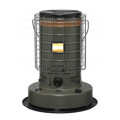 他サイト： トヨトミ TOYOTOMI 石油ストーブ オリーブグリーン 6.3L 17畳 24畳 KS-GE67-Gの商品画像