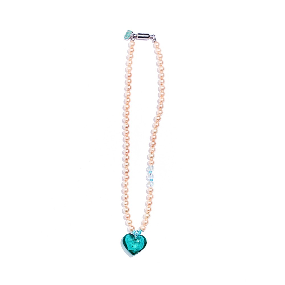【NIRO SERENDIPITY】 MiNT HEART GLASS PEARL NECKLACE #98 ネックレス 正規品