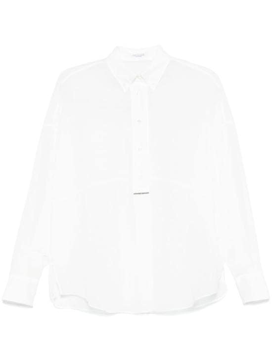 BRUNELLO CUCINELLI Women Shirts MH911RA905 C100 WHITE
