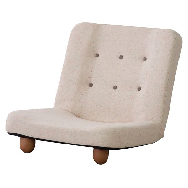 スマート 脚付き座椅子 AZUMAYA RKC-930BE BE 家具 代引不可同梱不可