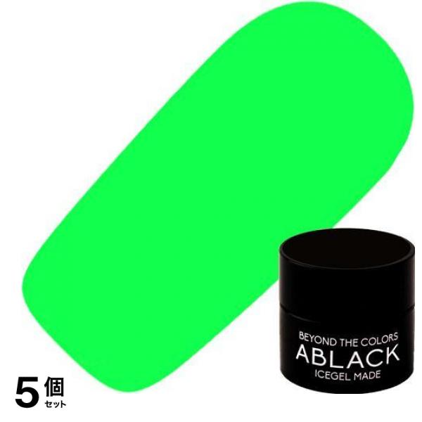 ICEGEL(アイスジェル) A BLACK アイシングジェル 728 グリーン 3g 5個セット