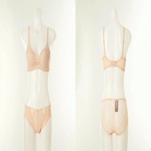 【正規品】Gカップ 26SS 春の広告 ほのかな春の光 ブラ+ヒップレースパンティーセット_C VBR9005G_VPT9005S_SK_C