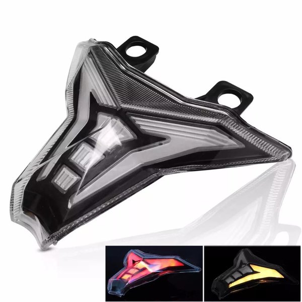 Ledモーターサイクルテールライト ブレーキウインカー カワサキz1000 2014 2015 2019ニンジャzx10r 2016 201720