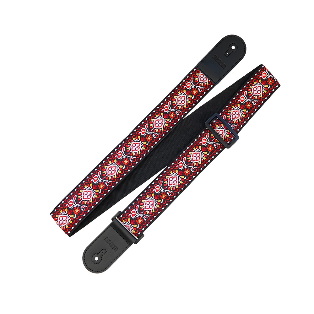 Richterシリーズ Retroシリーズ ナイロンギターストラップ 1772 ダークレッド レトロジャカードニット 5,094円