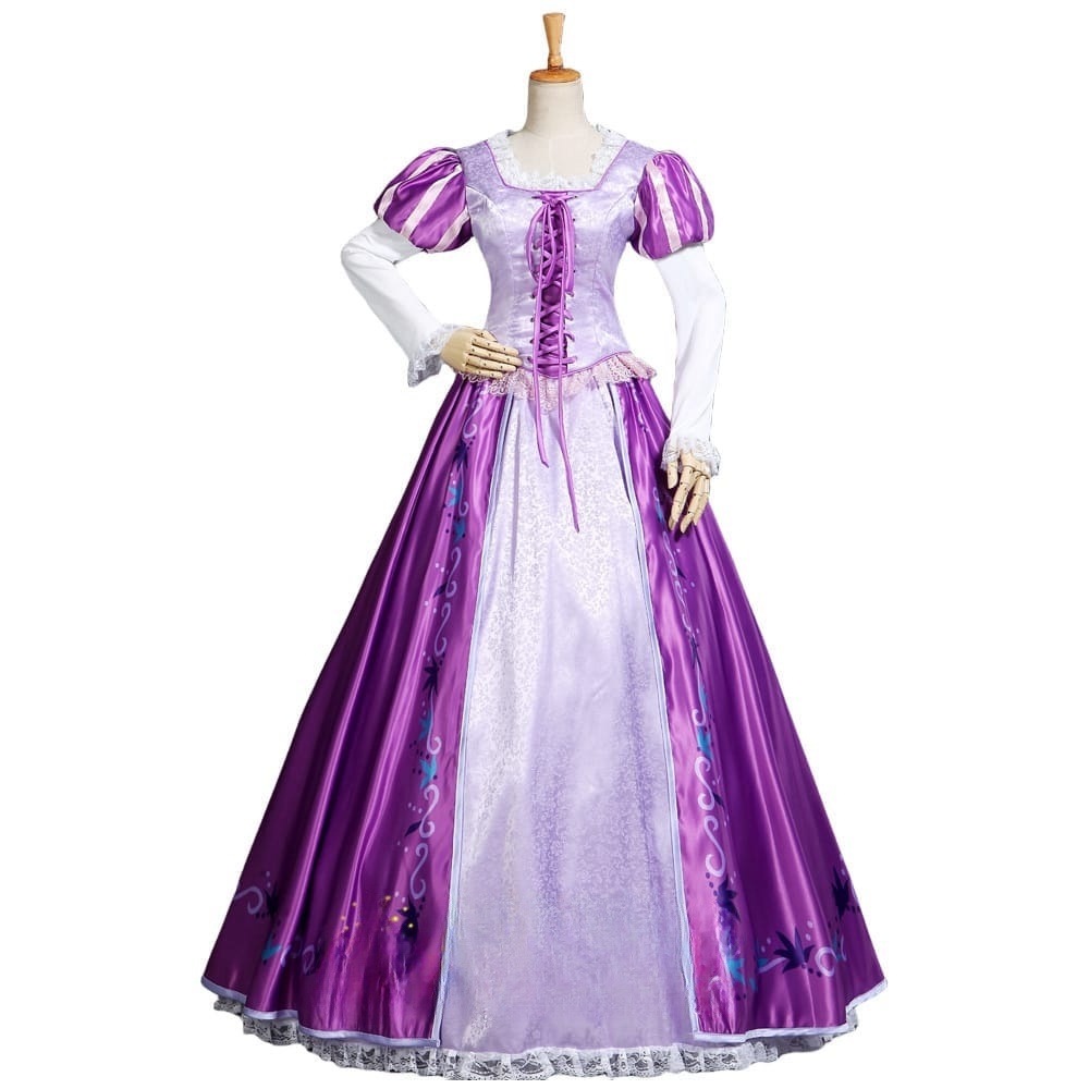 ディズニー 塔の上のラプンツェル Tangled ラプンツェル Rapunzel プリンセスドレス コスプレ衣装