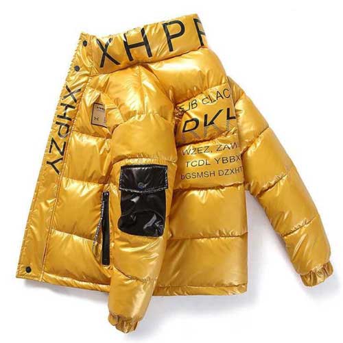 【即日発送】ダウンジャケット メンズ 襟付き エナメル 軽量 暖かい 柔らかい 通勤通学 防寒防風 冬 ダウンコート