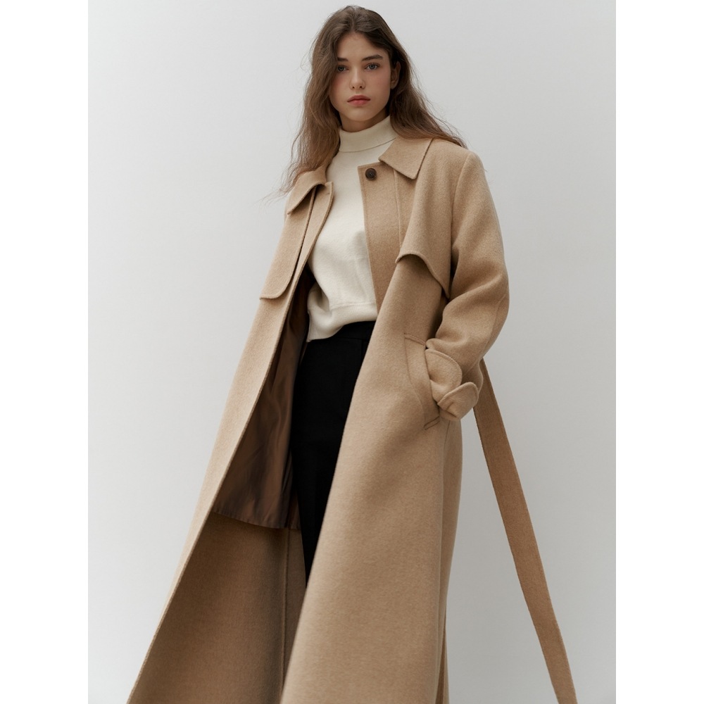 FLOWOOM 23FW ハンドメイドコート(3color)