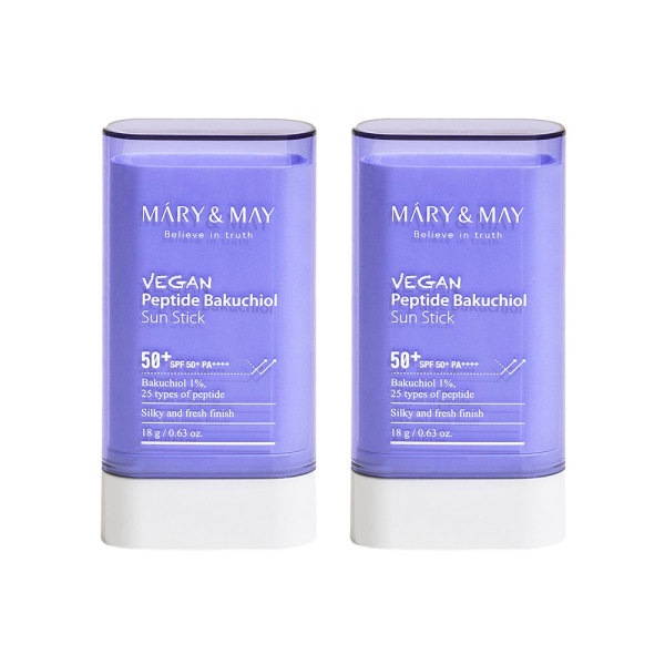 (限定特価1+1)マリエンメイ ビーガン ペプチ バクチオール サンスティック 18g SPF50+ / PA++++