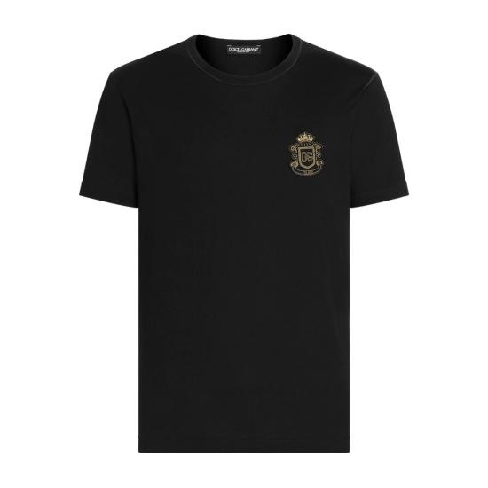 DOLCE & GABBANA Men Tops G8PT1Z G7PZU N0000 BLACK