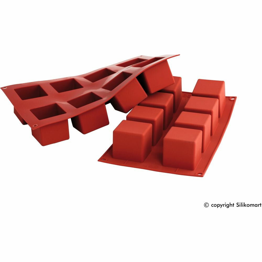 （まとめ買い）パシフィック洋行 シリコマート キューブ8取 2SI-SF104 [x3]