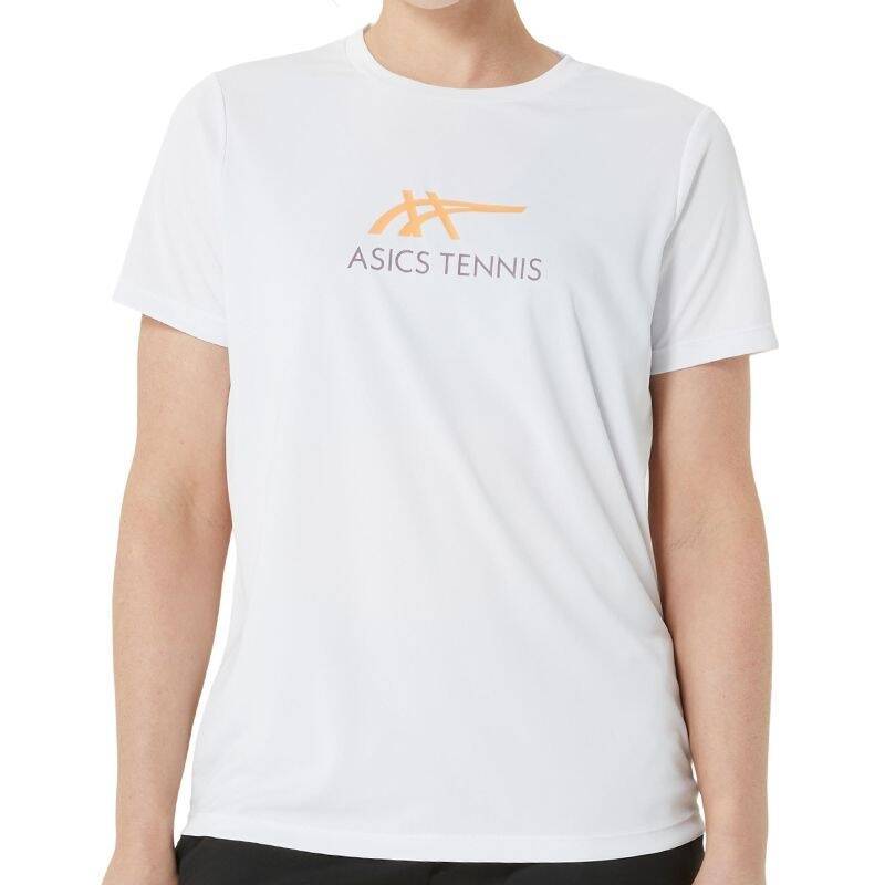 アシックス ASICS コート テニス グラフィック Tシャツ W(2042A322109) 半袖Tシャツ 2042A322109 401885