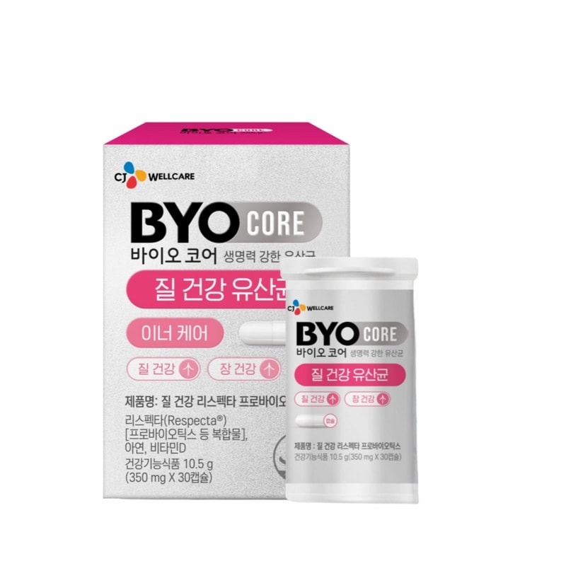 CJバイオコア膣健康乳酸菌リスペクター機能性女性健康30カプセル1個