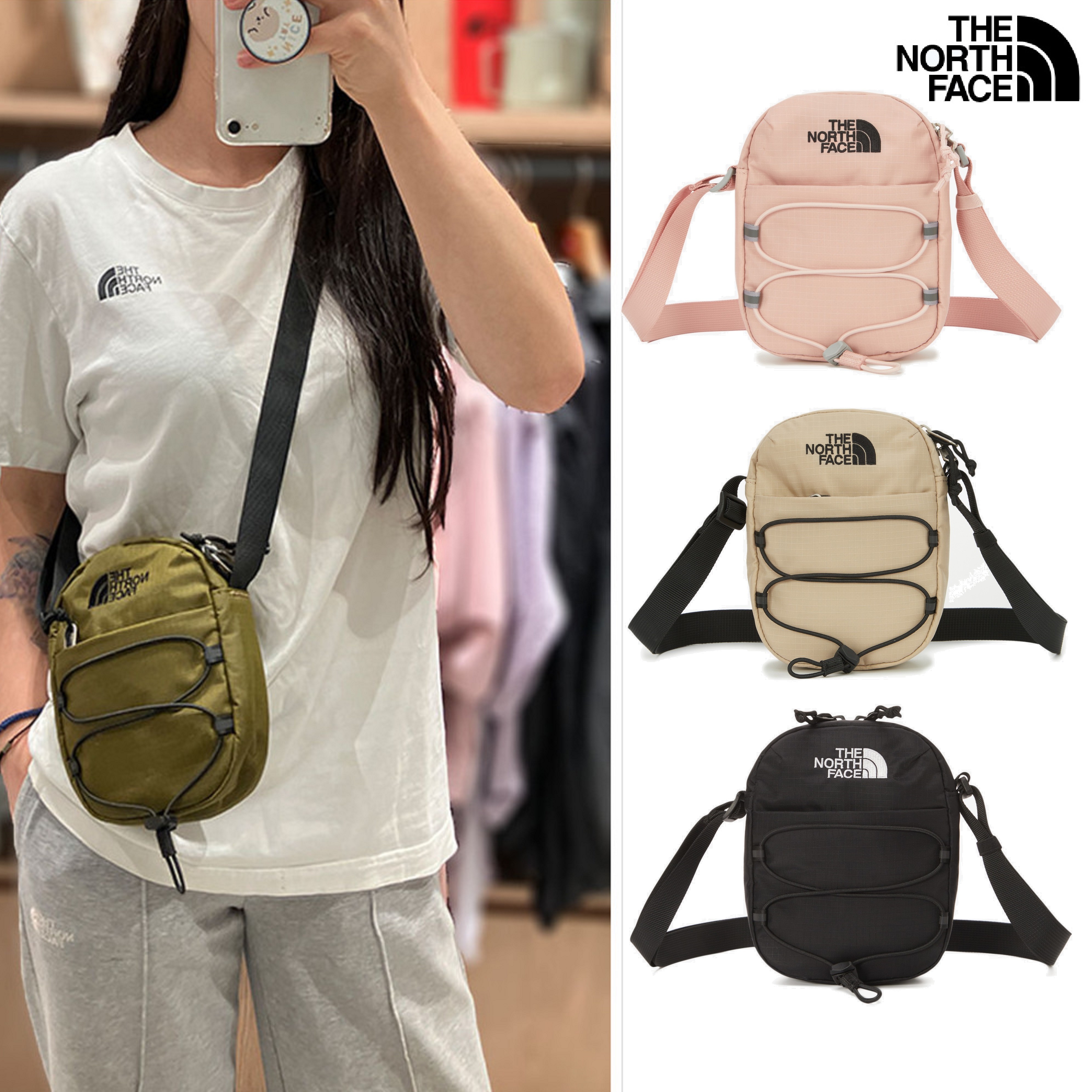 BOREALIS CROSS BAG S 4色 新学期 カジュアル 新商品 韓国人気 日常用 旅行用 男女共用 日常服