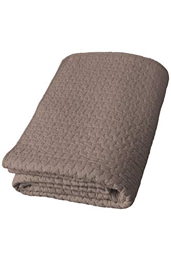 ナイスデイ 敷きパッド ライトブラウン 200200cm mofua （モフア） イブル 綿100% cloud柄 キルティング 洗える 低ホルム 36247836 6,443円