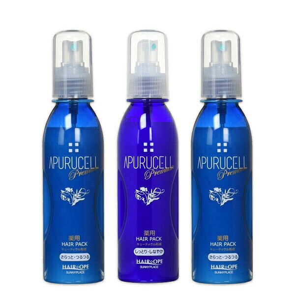 アプルセルプレミアム 薬用ヘアパック 165mL 3個 さらっとしっとり 選べるセット