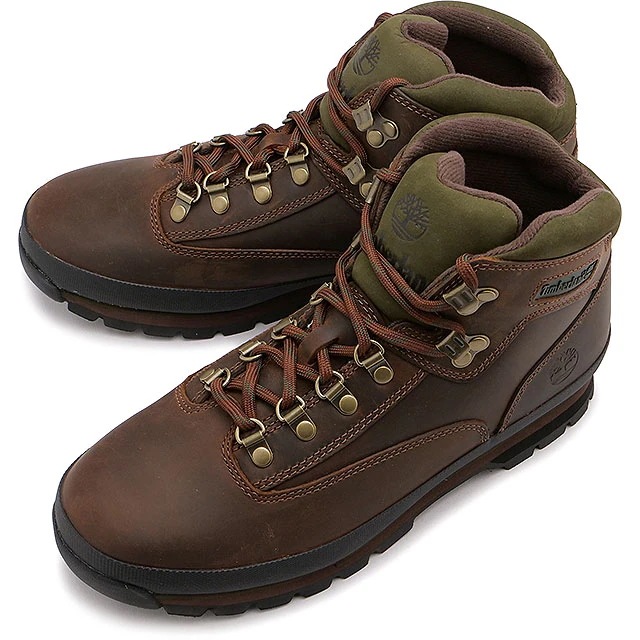 メンズ ユーロハイカーレザー [95100] Euro Hiker Leather ハイキングブーツ フルグレイン ブラウン