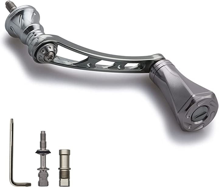 56mm リール ハンドル 23mmノブ搭載 シマノ SHIMANO ダイワ DAIWA 通用 スピニングリール Tornado 410( ガンメタル(ノブ)＆ガンメタル(ハンドル)) 4,986円