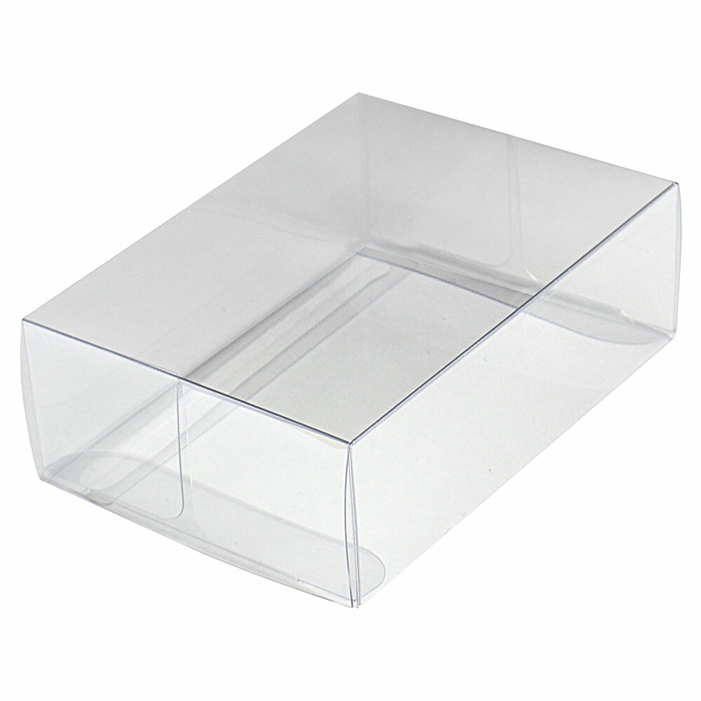 （まとめ買い）ササガワ オリジナルワークス 透明ボックス M 60x97x30mm 50枚入 50-250 [x3]
