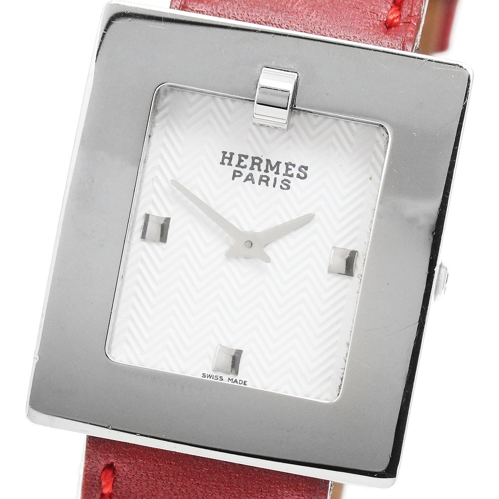 エルメス HERMES BE1.210 ベルトウォッチ クォーツ レディース 内箱・保証書付き_933967【中古】