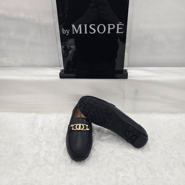 By 女性 コンフォート ローファー 612HT419DT002 BLACK 4 JJ