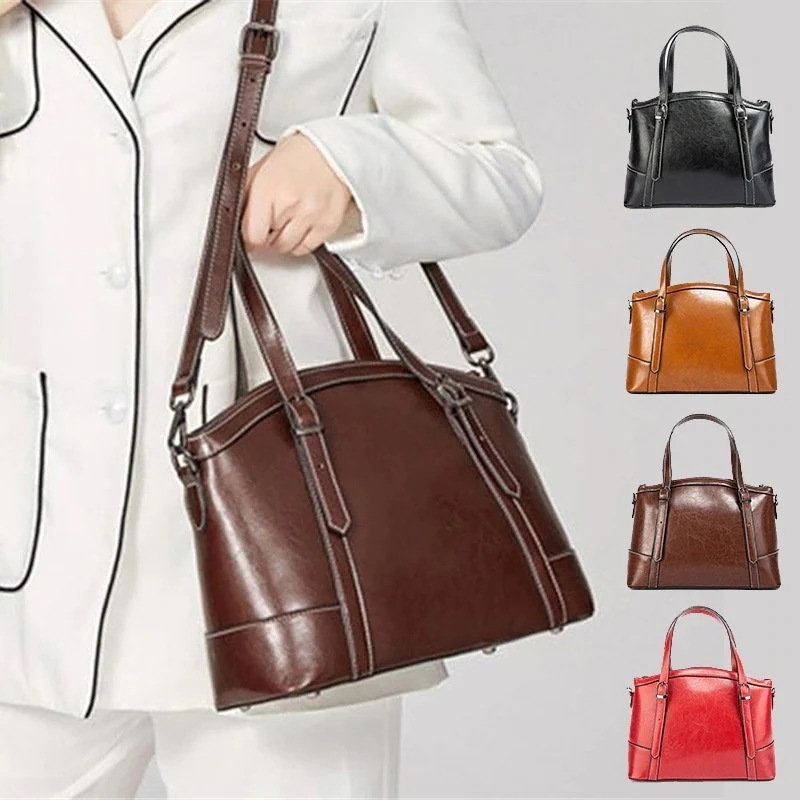 本革 韓国 トートバッグ ショルダーバッグ 斜めがけバッグ レディース 大容量 3way A4 斜め掛け かばん ショルダーバッグ 通勤 バッグ バック カバン 旅行バッグ ハンドバッグ 5,369円