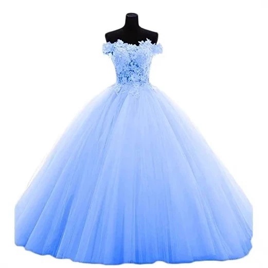 女性用の新しいスタイルの青いイブニングドレスオフショルダーデザインでエレガントで洗練されており声楽の試験パフォーマンスホスティングに最適です